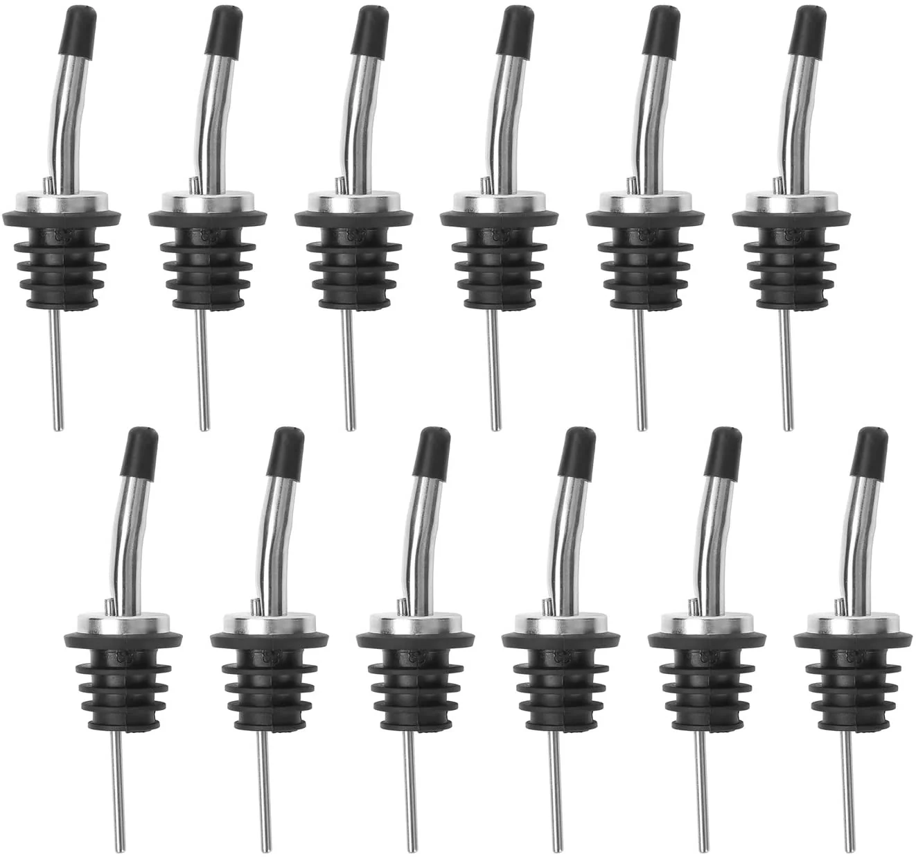 Extract Bottle Pourer with Stopper for Liquor Bottles for about 3/4" Mouths - Image 5