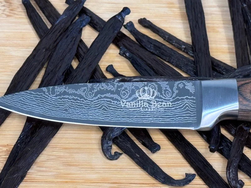 Stainless Steel Paring and Peeling Knife - 3.5" or 5" Blade - Vanilla Bean Kings - Image 4