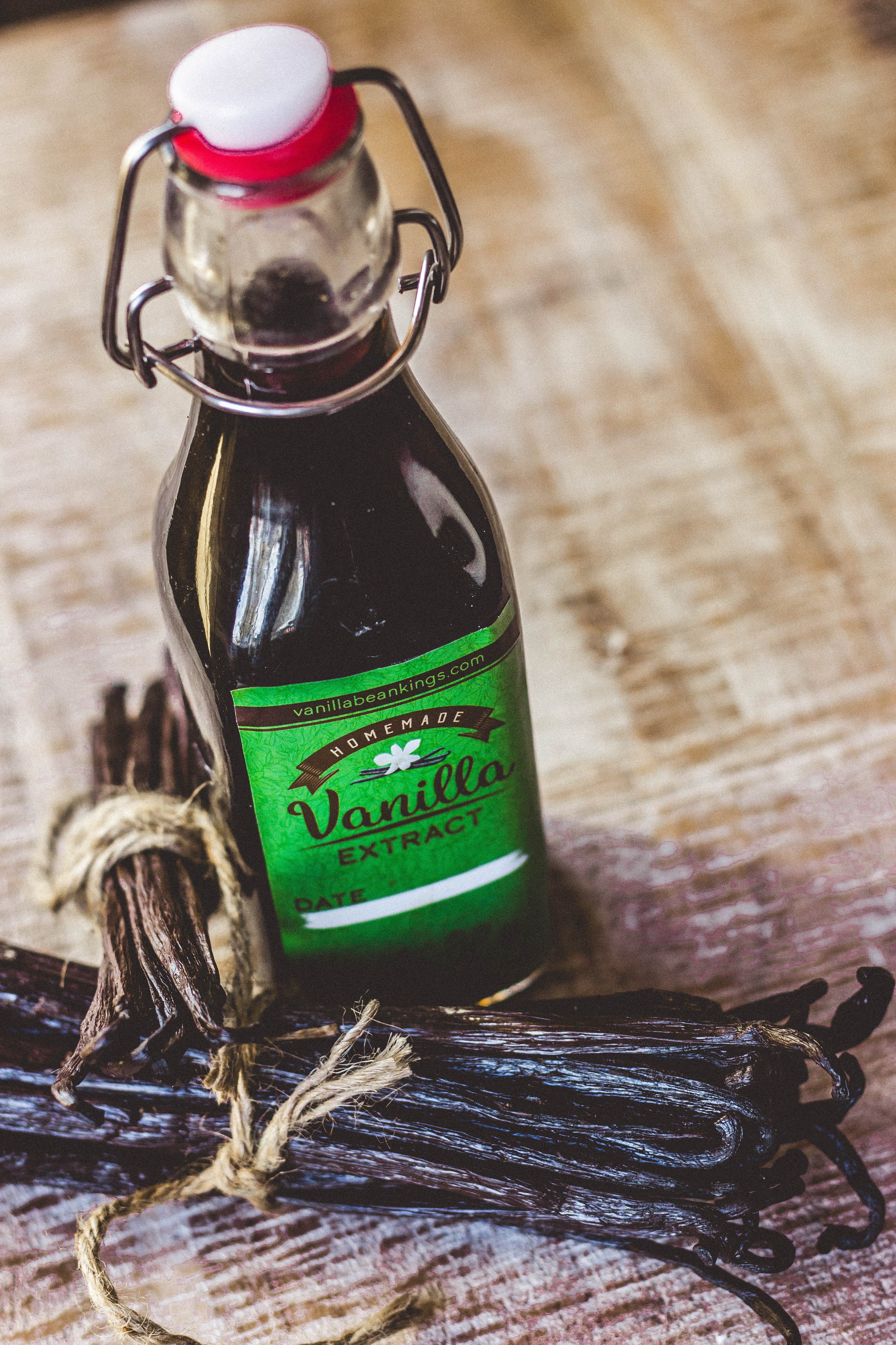 VBK Homemade Vanilla Extract Kit Label - 5.5" x 3" Sticker - Image 3
