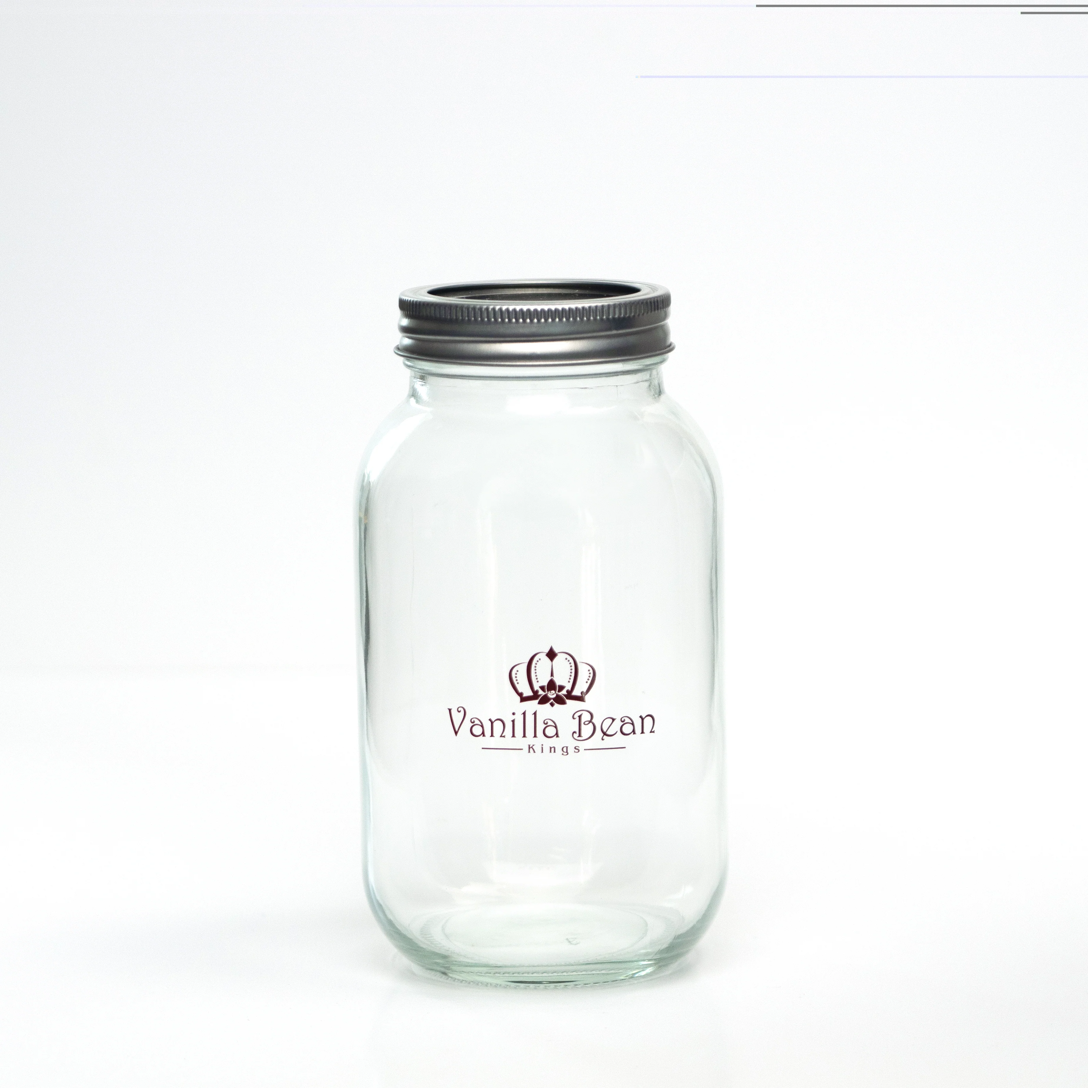 Mason Jars for Homemade Vanilla Extract & Canning (Standard Mouth) - Pint & Quart Sizes - Image 3